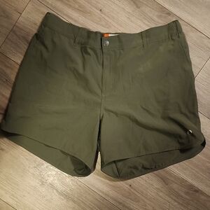 Women’s Olive Athletic Shorts